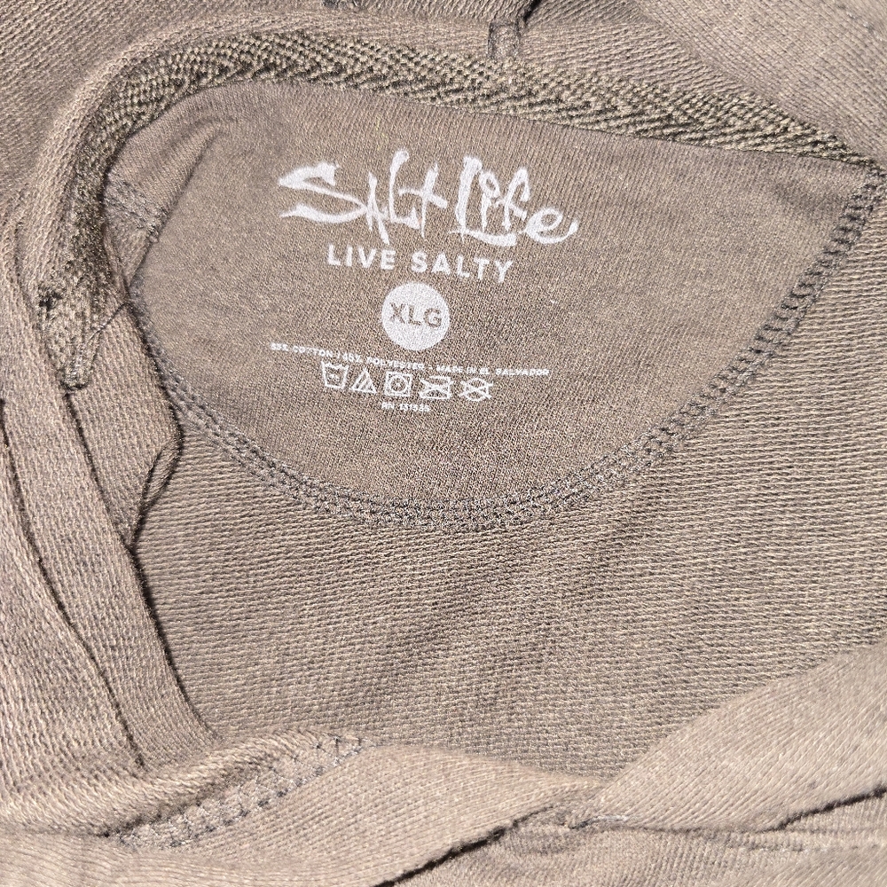 Salt Life Sz. Xlarge Black Unisex Hoodie - Picture 7 of 7
